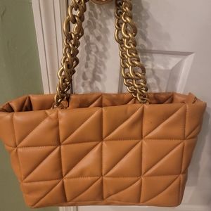 Authentic Zara Quilted Chain Purse